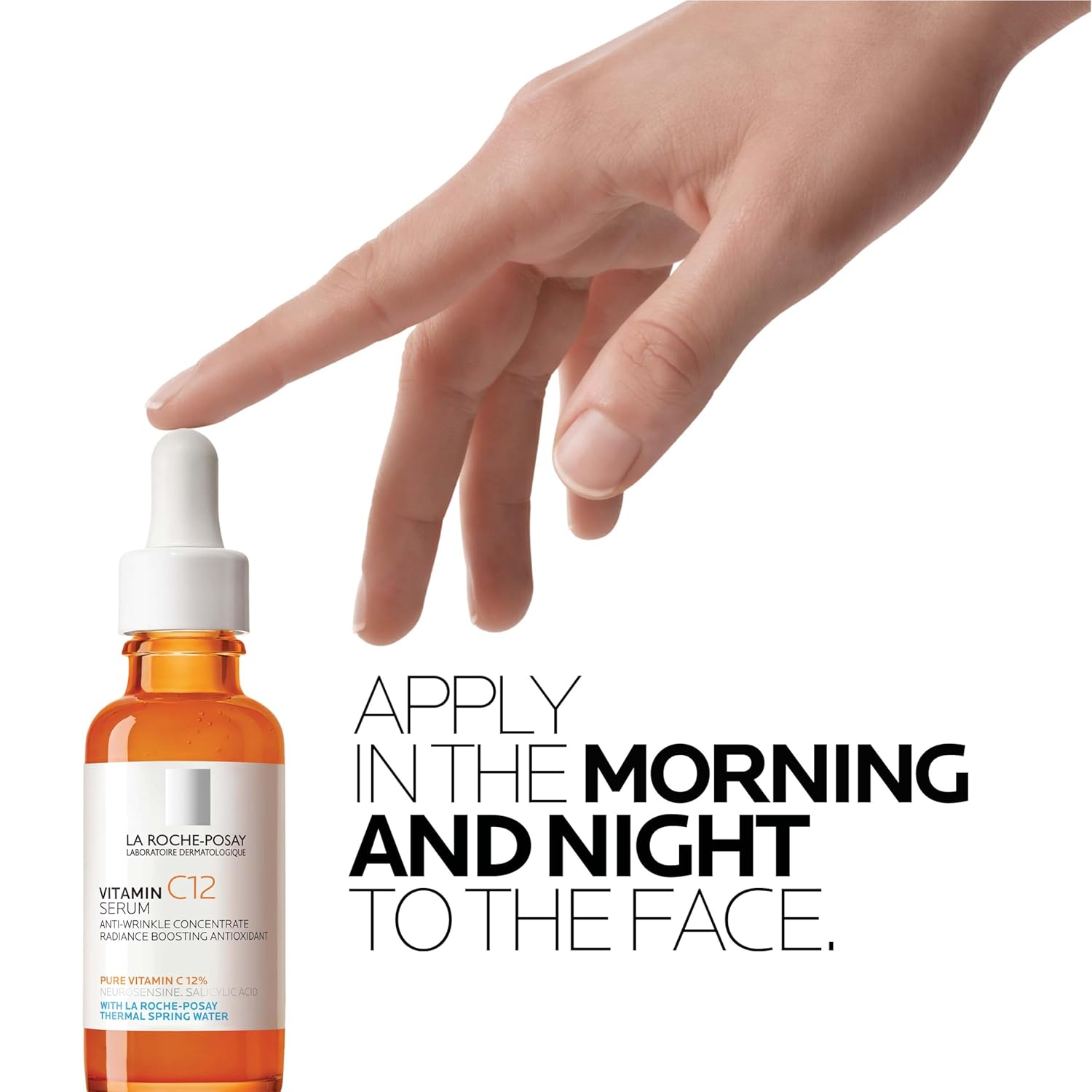 La Roche-Posay Pure Vitamin C Serum – Nightly Radiance Ritual for Glowing, Youthful Skin