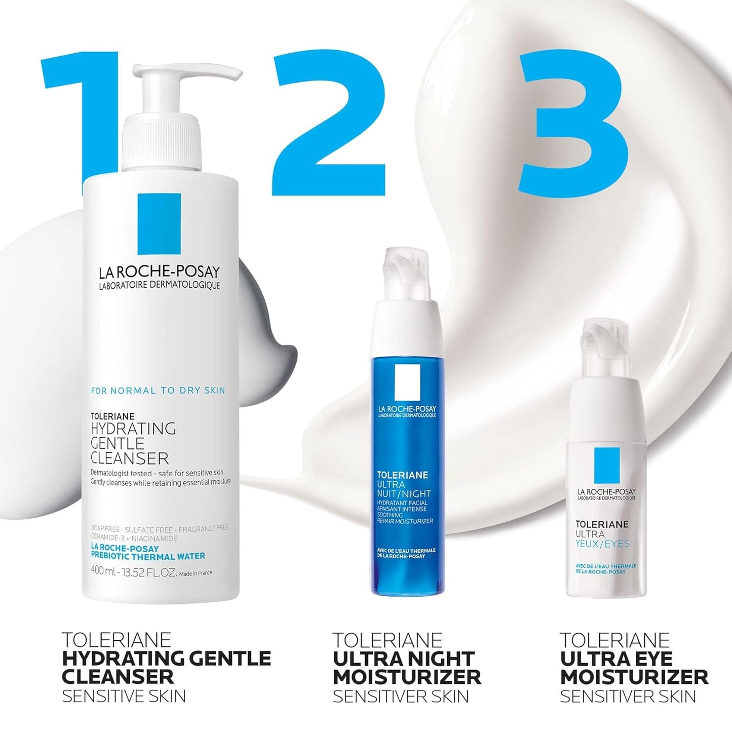 La Roche-Posay Toleriane Dermallergo Night Cream – Soothing Bedtime Ritual for Sensitive Skin