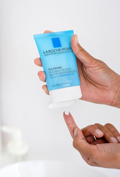 La Roche-Posay Toleriane Double Repair Matte Moisturizer – Soothing Daily Skincare for Your Evening Wind-Down Ritual