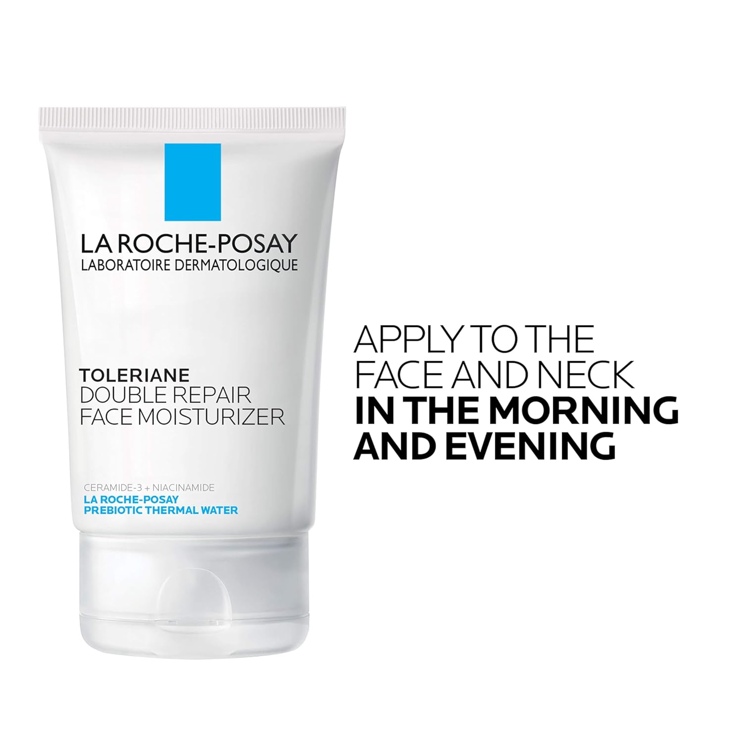 La Roche-Posay Toleriane Double Repair Moisturizer – Sensitive Skin Nightstand Ritual for 48-Hour Comfort
