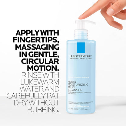 La Roche-Posay Toleriane Moisturizing Milky Cleanser – Thoughtful Birthday Gift for Women with Sensitive Skin