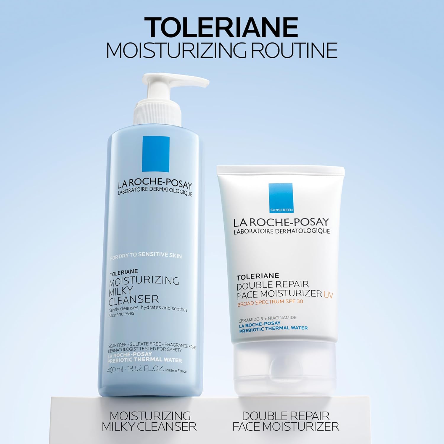 La Roche-Posay Toleriane Moisturizing Milky Cleanser – Thoughtful Birthday Gift for Women with Sensitive Skin