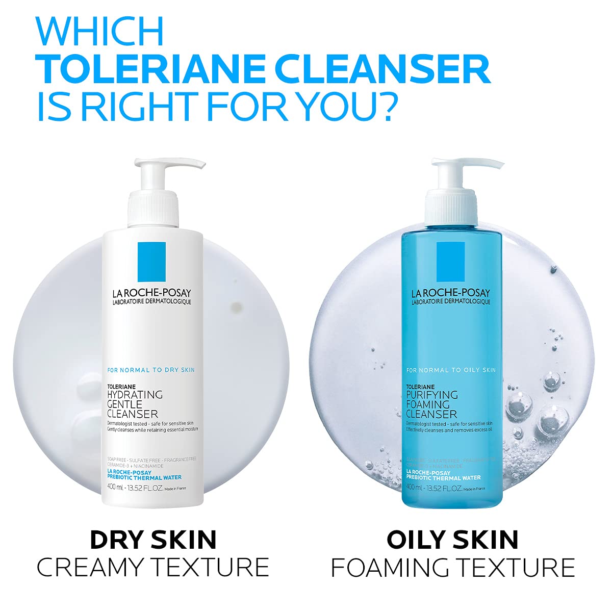 La Roche-Posay Toleriane Purifying Foaming Cleanser – Gentle Face Wash for Your Daily Skincare Ritual