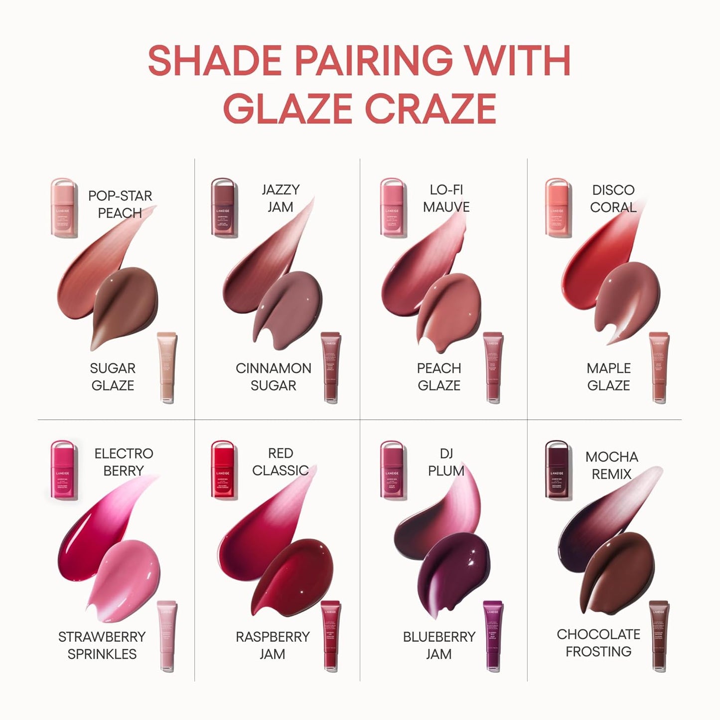 LANEIGE JuicePop Box Lip Tint – K-Beauty Birthday Gift for Her, Buildable Hydrating Color in a Ready-to-Give Box