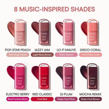 LANEIGE JuicePop Box Lip Tint – K-Beauty Birthday Gift for Her, Buildable Hydrating Color in a Ready-to-Give Box