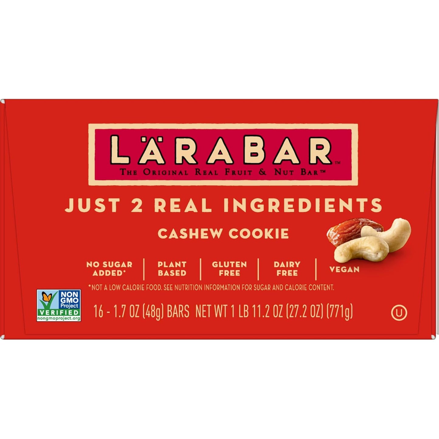 Larabar Cashew Cookie Bars – Clean-Ingredient Office Snack for Mindful Midday Eating