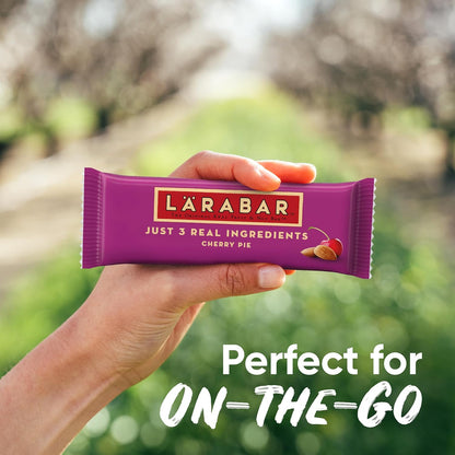 Larabar Cherry Pie Bar – Clean-Label Snack for Minimalist Pantry Staples, 3 Simple Ingredients