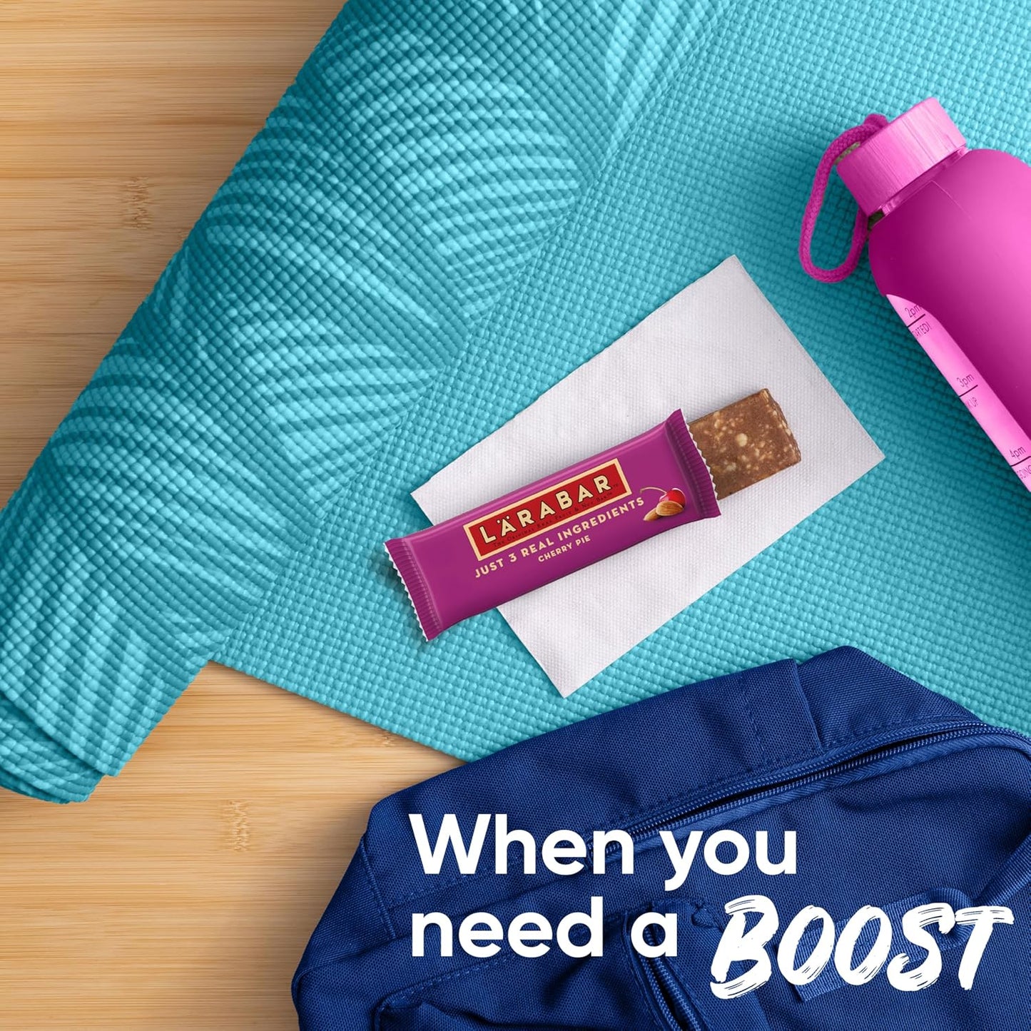 Larabar Cherry Pie Bar – Clean-Label Snack for Minimalist Pantry Staples, 3 Simple Ingredients