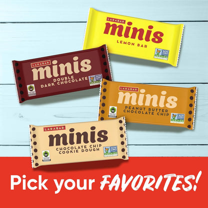 Larabar Minis Chocolate Variety Pack – Mindful Clean-Ingredient Snack for Wellness Routines, 30 Vegan Bars