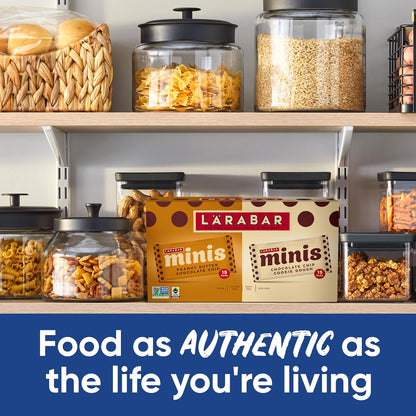 Larabar Minis Vegan Energy Bars – No Refrigeration Road Trip Snack for Travelers, 30 Mini Bars
