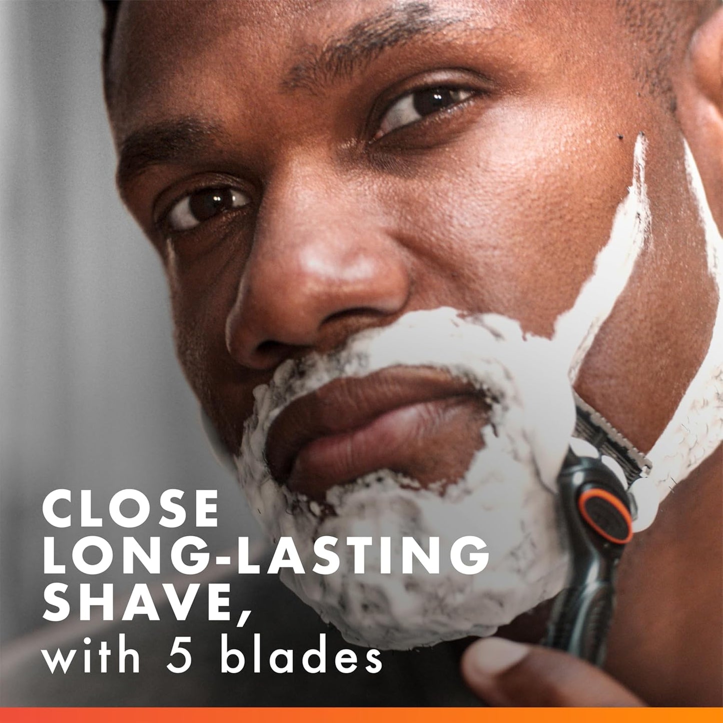 larger lubrication strip that activates during the shave