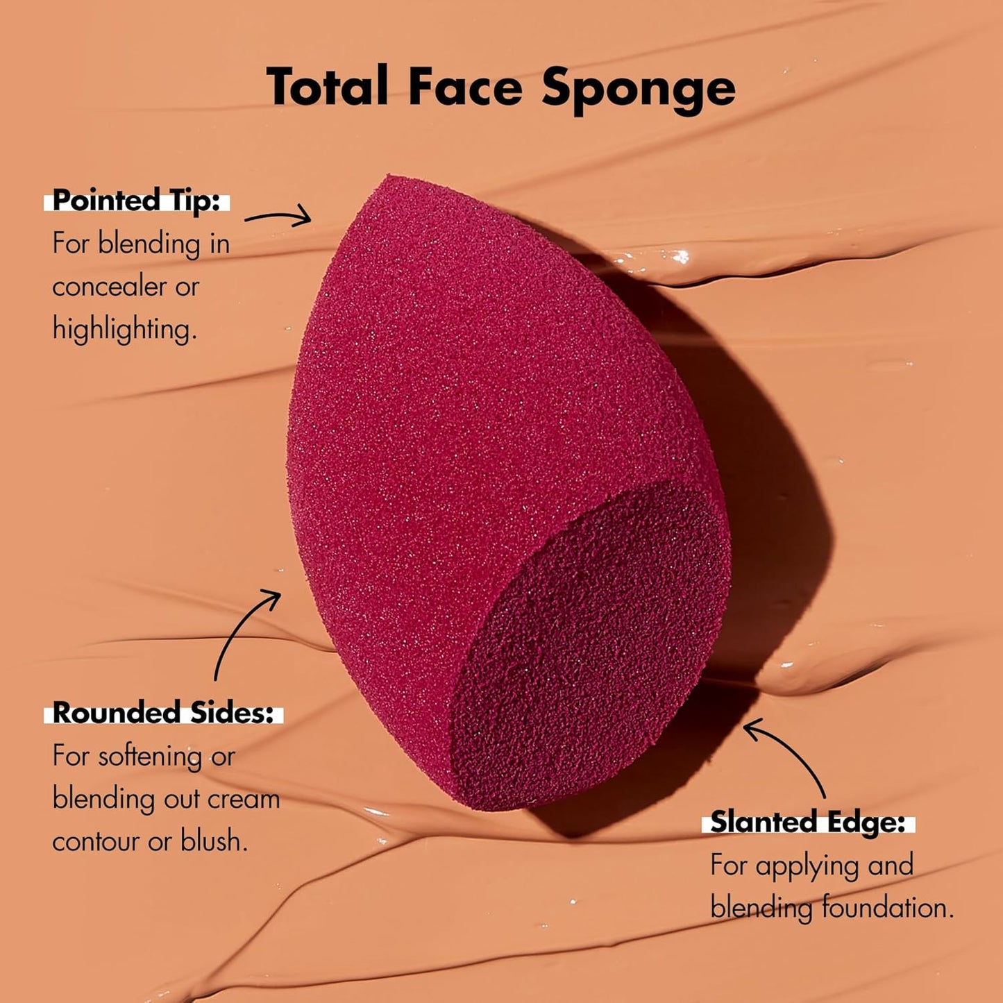 latex-free plush foam construction safe for sensitive skin