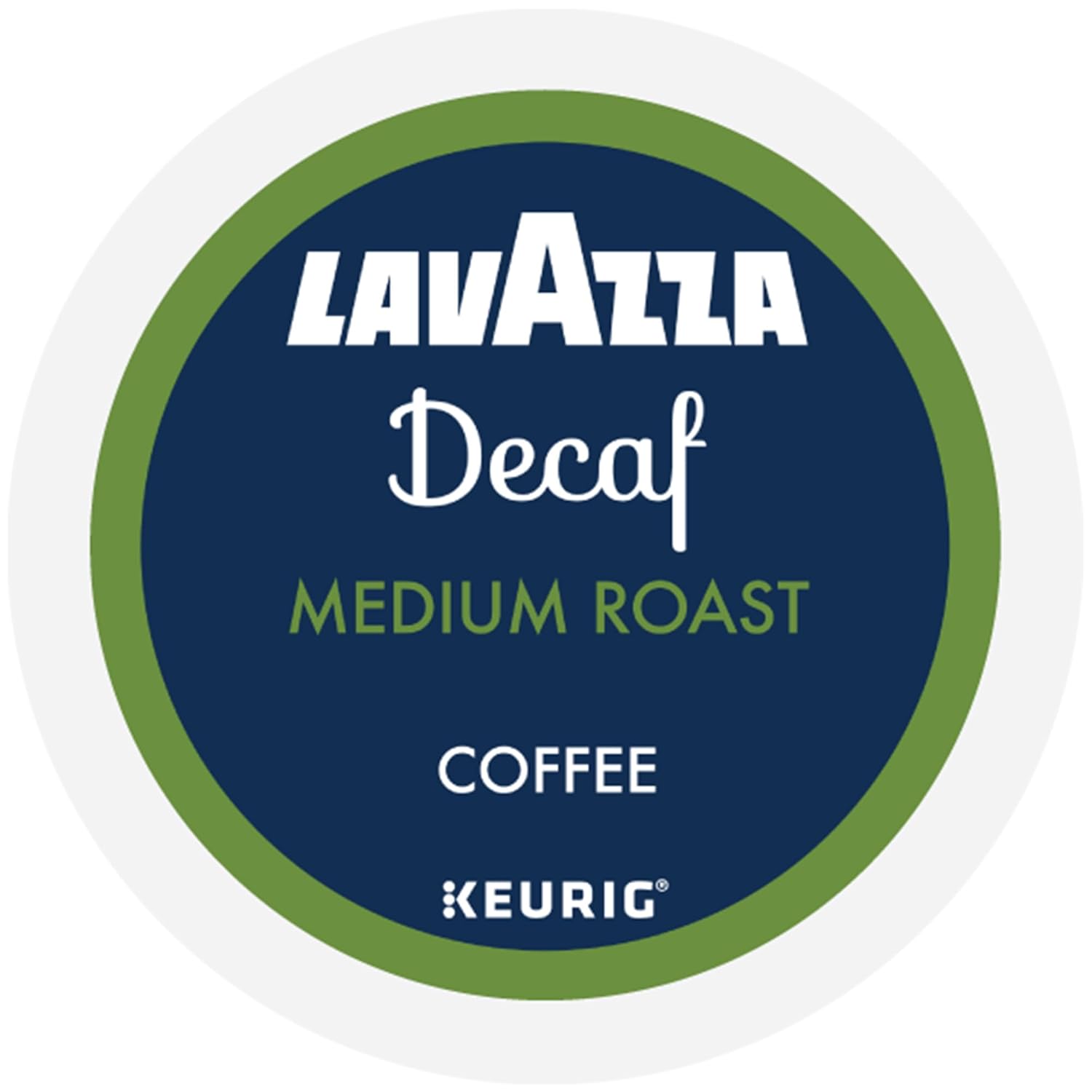 Lavazza Decaf Keurig K-Cup Pods – Evening Wind-Down Coffee for Caffeine-Sensitive Adults, Medium Roast 60-Count