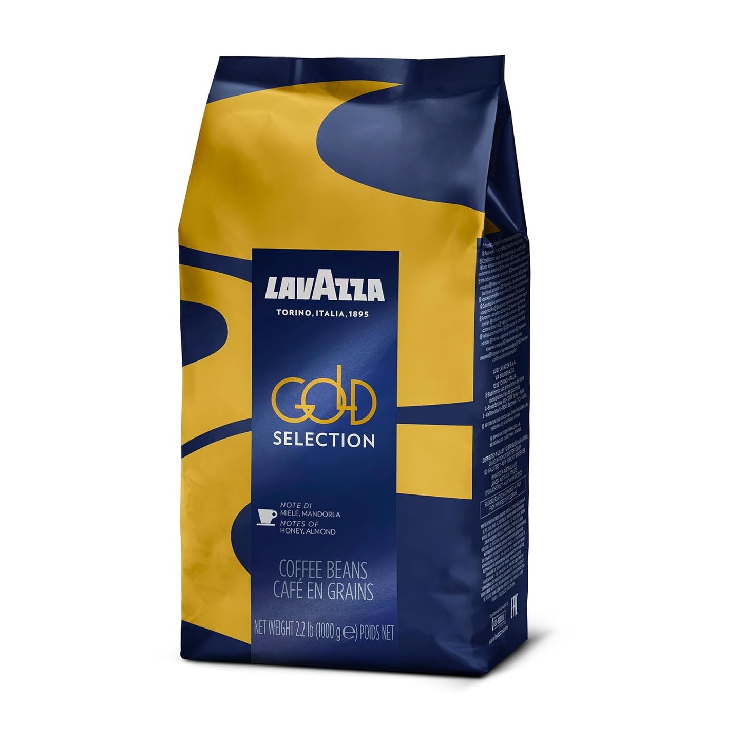 Lavazza Gold Selection Whole Bean Coffee – Premium Italian Espresso for the Refined Home Kitchen
