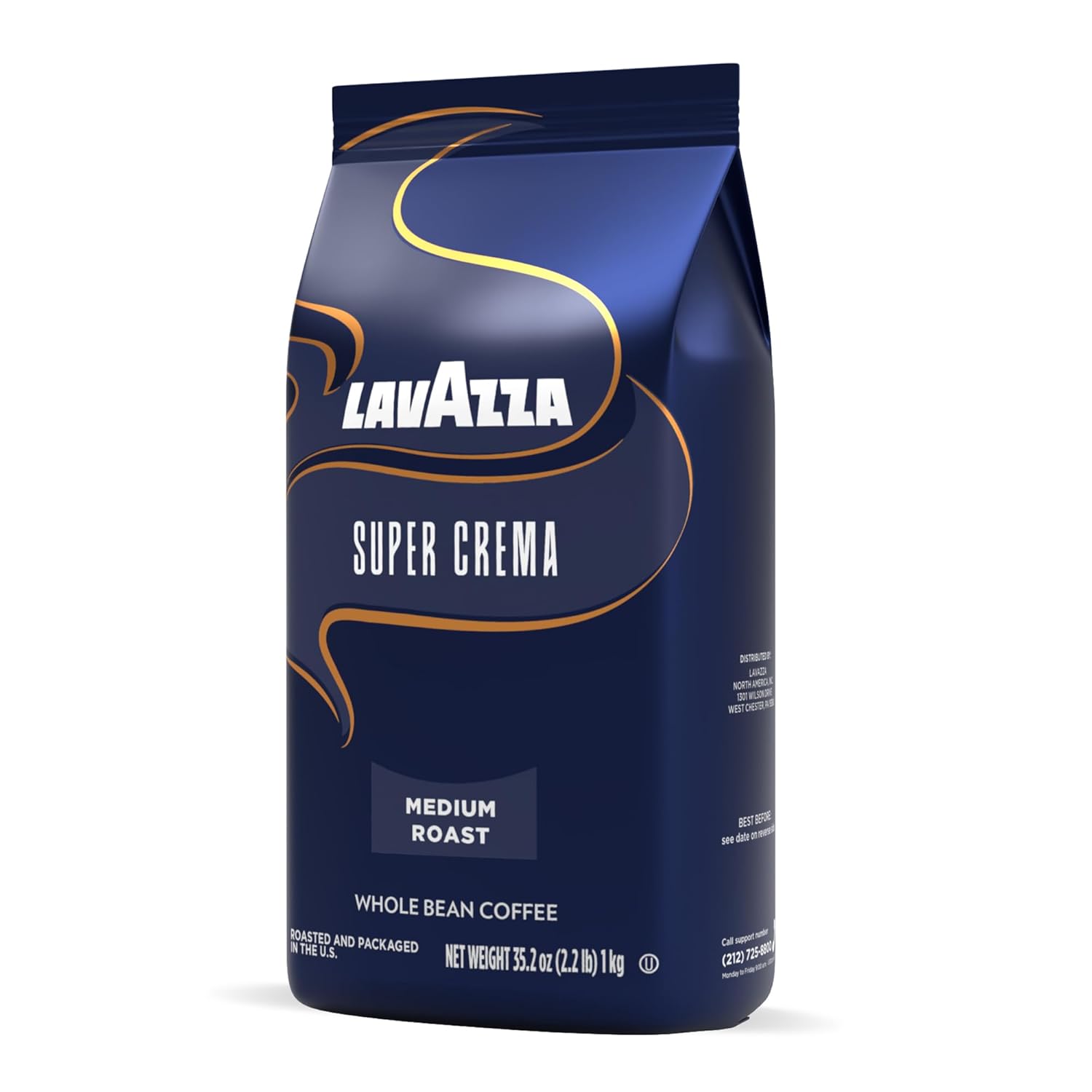 Lavazza Super Crema Whole Bean Coffee – Premium Italian Espresso for the Curated Home Coffee Bar
