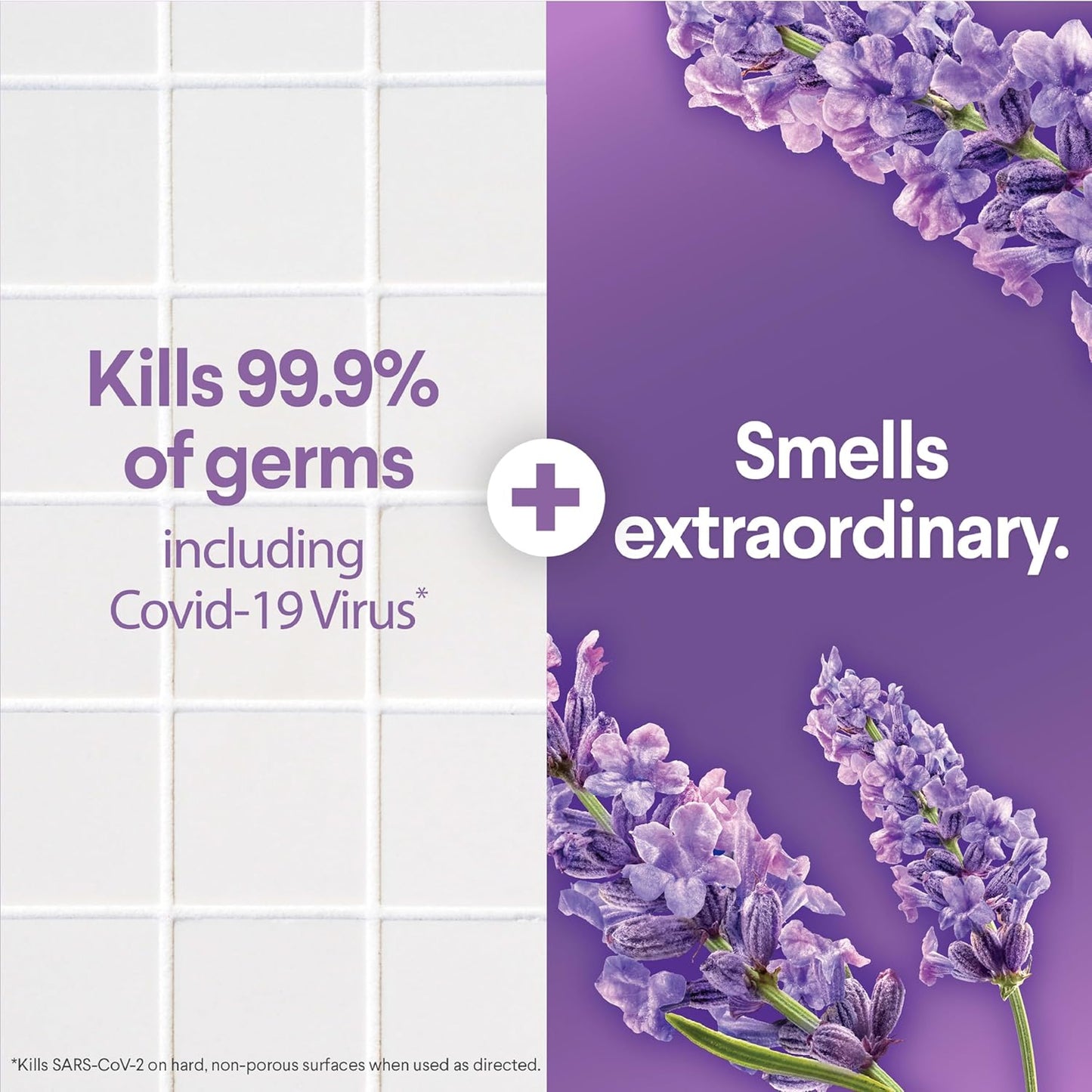 lavender and jasmine fragrance with rose and hyacinth undertones for long-lasting freshness