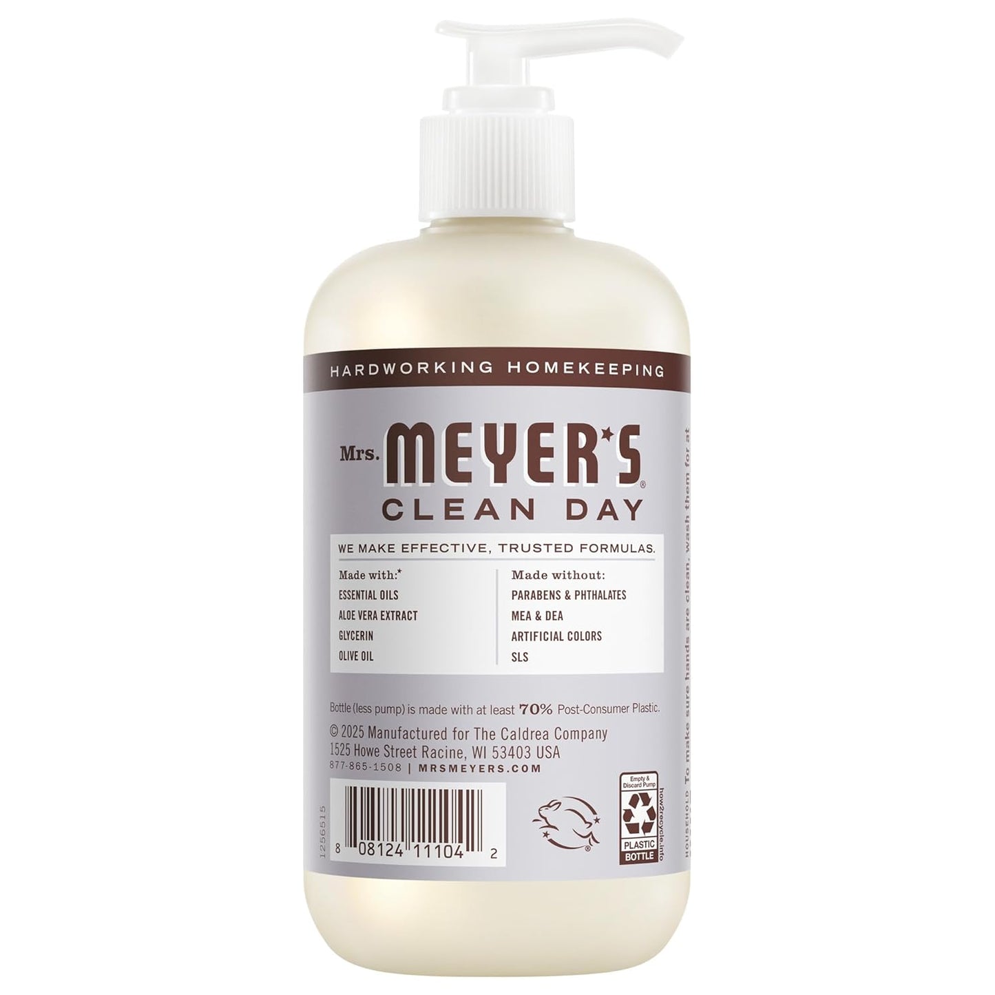 lavender scent built with essential oils plus complementary notes of orange peel, herbs, cedar, and rose
