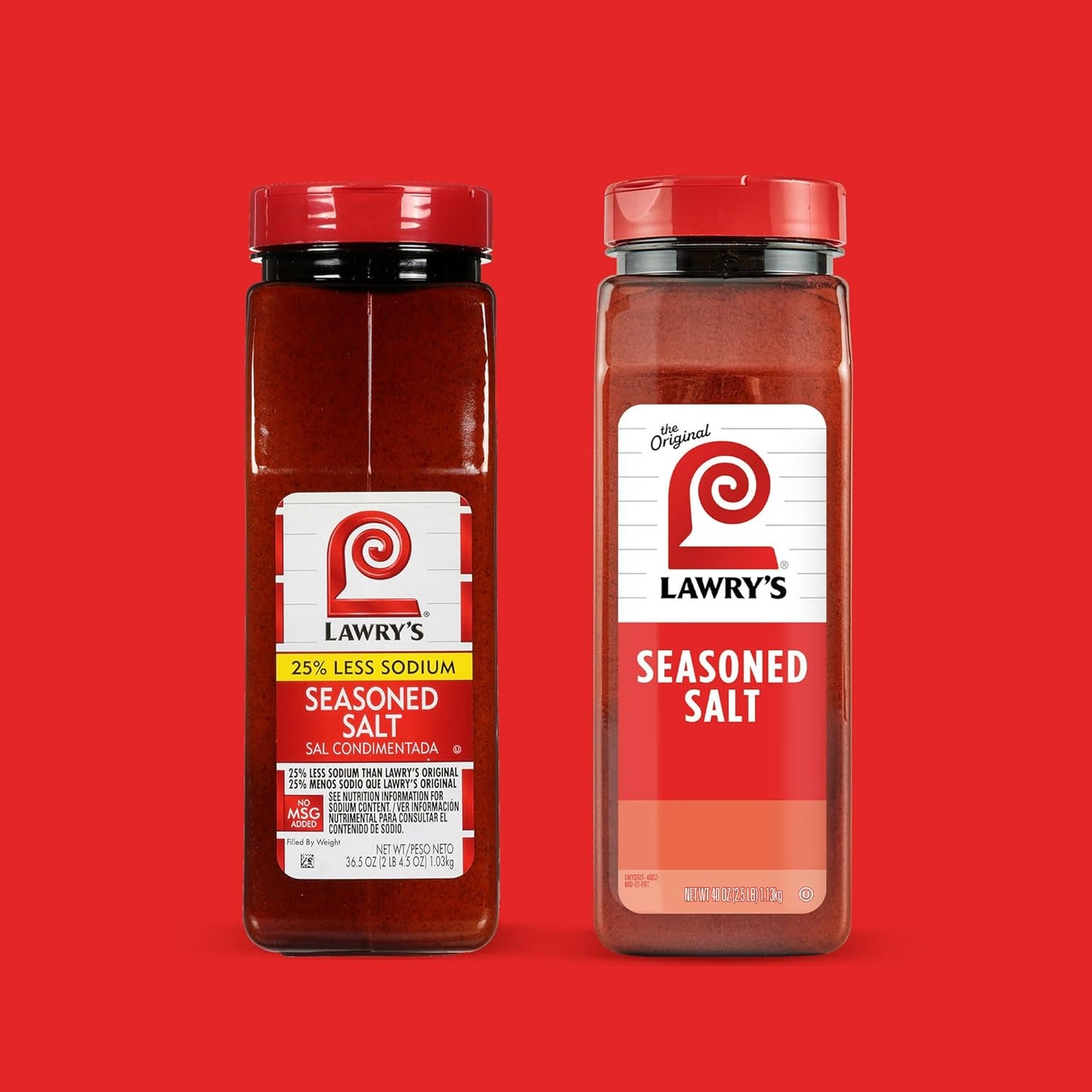 Lawry's 25% Less Sodium Seasoned Salt – Smart Pantry Swap for Heart-Conscious Home Cooks, Everyday Meal Seasoning