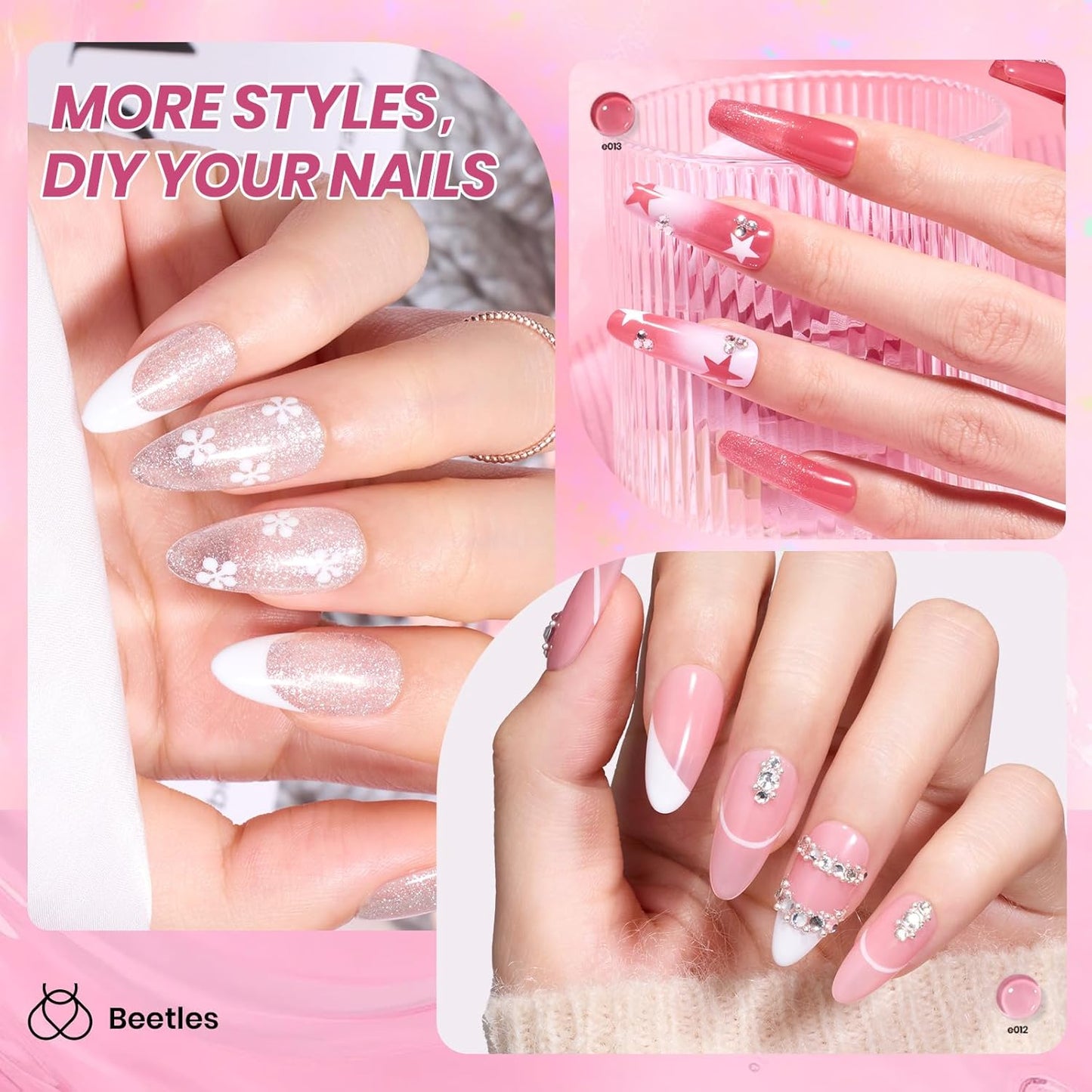 layerable jelly consistency that builds from translucent to opaque across 1–3 coats