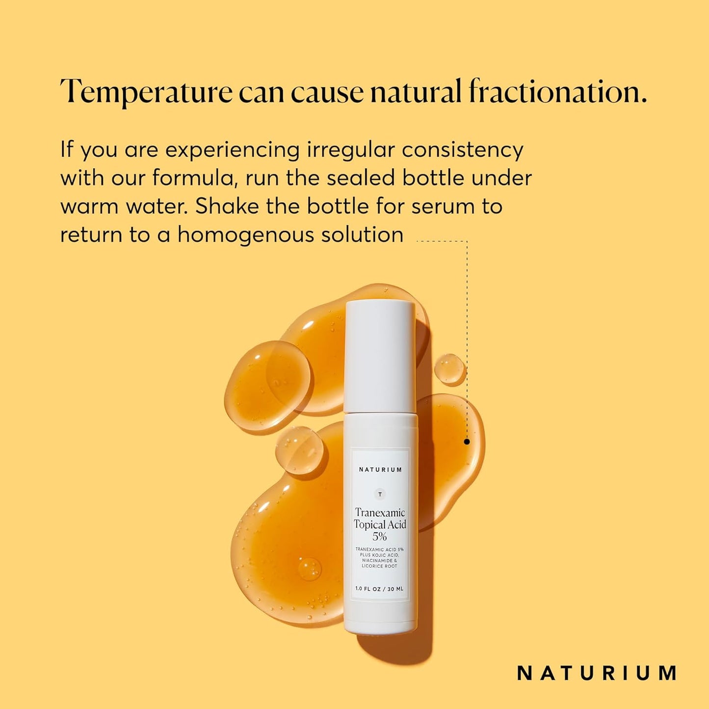 layered brighteners: kojic acid, niacinamide, and licorice root extract