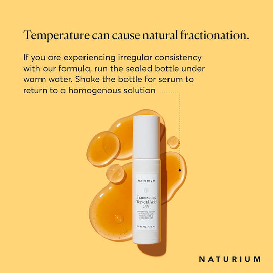 layered brighteners: kojic acid, niacinamide, and licorice root extract