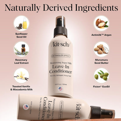 leave-in spray format in 6.3oz bottle for easy, even application on wet or dry hair