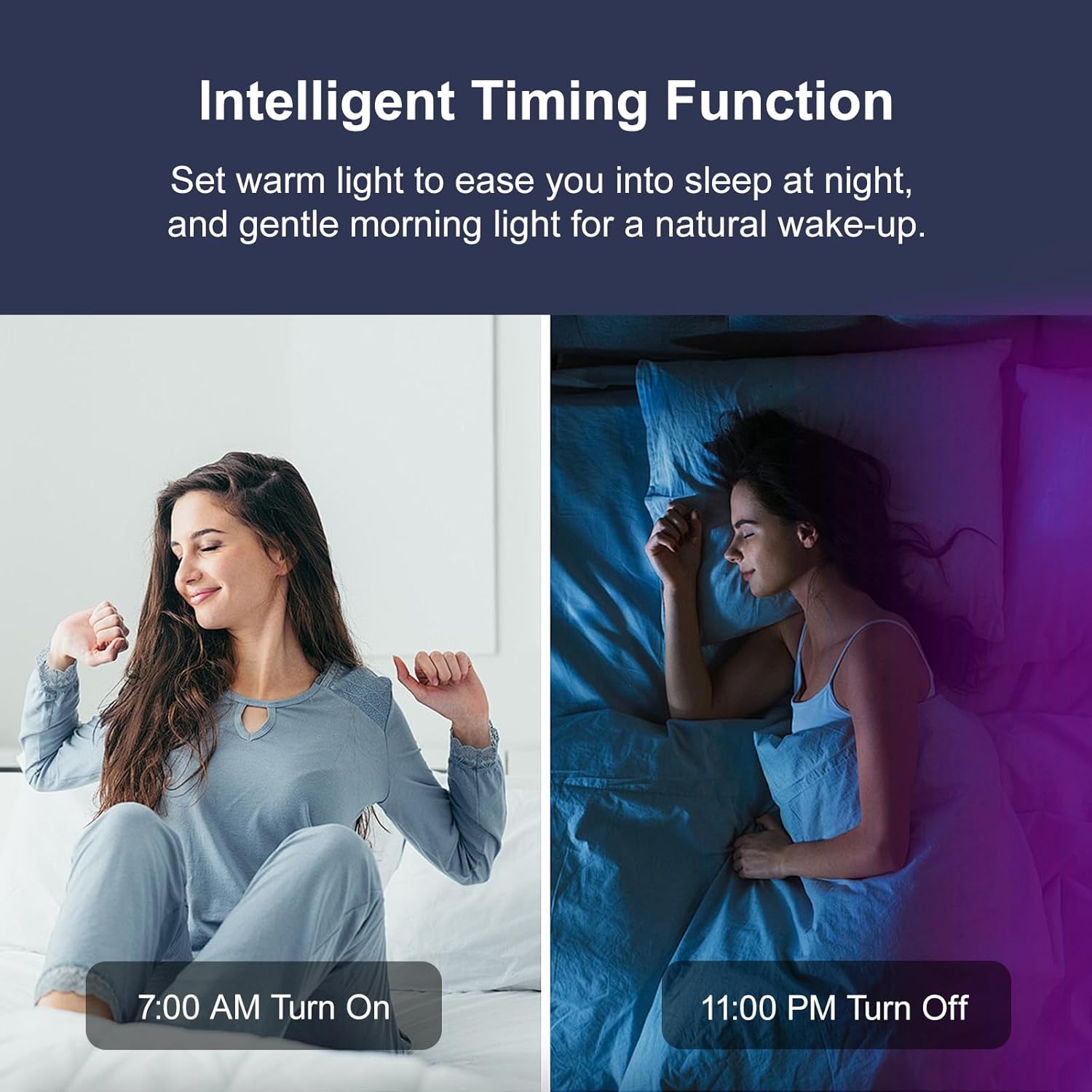 LEBOSP RGB LED Lights – Cozy Home Atmosphere Strip for Accent Walls & Ceilings, Bluetooth App