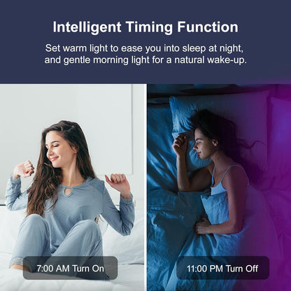 LEBOSP RGB LED Lights – Cozy Home Atmosphere Strip for Accent Walls & Ceilings, Bluetooth App