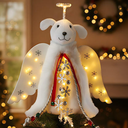 led-illuminated angel halo and wings powered by 2 aa batteries (battery box included)