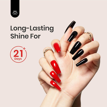 led/uv soak-off gel formulation in 15ml (0.51 fl oz) bottles