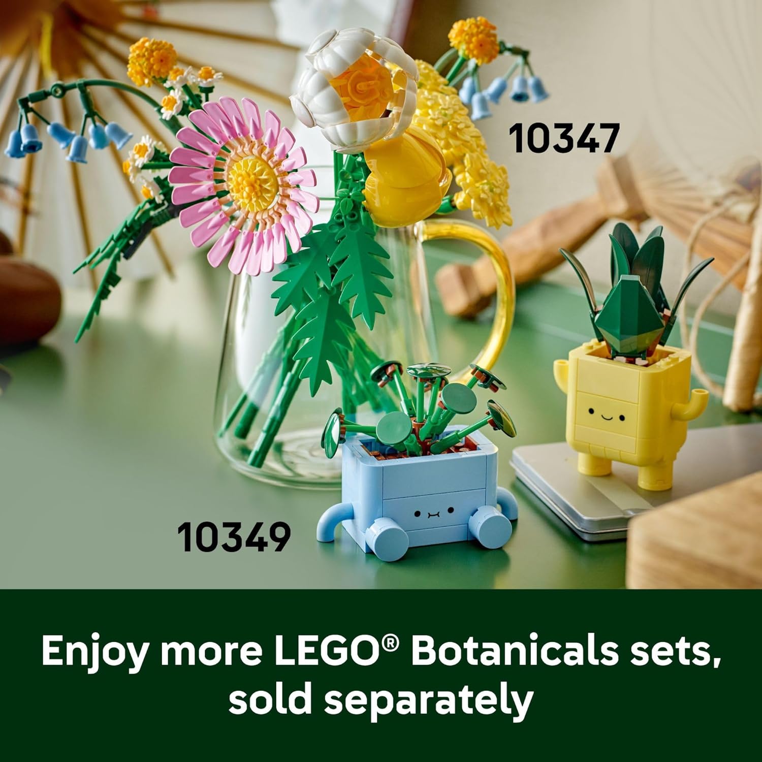 LEGO Botanicals Happy Plants Simple Build – Clean, Low-Maintenance Greenery for Uncluttered Home Spaces