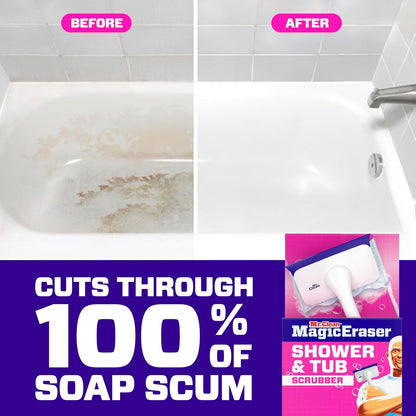 lemon-scented foaming magic eraser refill pads