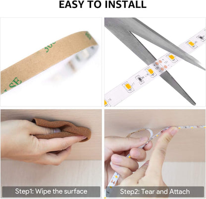 Lepro LED Strip Light – Bright 3000K Task Lighting for Home Office Focus and Kitchen Workstations