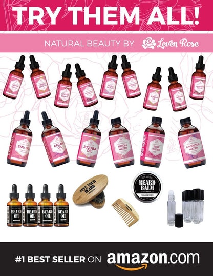 Leven Rose Pomegranate Seed Oil – Single Ingredient Skincare for Clean Vanity, Simplifying Daily Routine