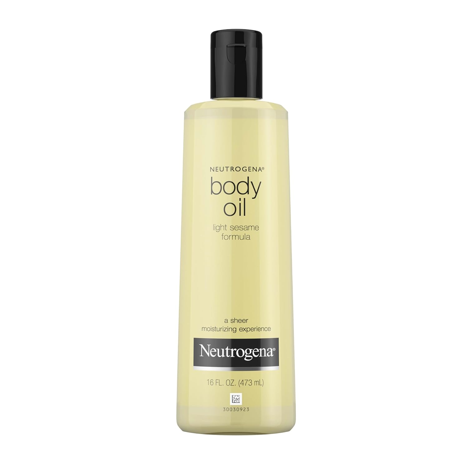 light sesame oil formula designed to vanish into skin without a greasy feel
