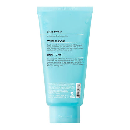 lightly foaming gel cleanser formula