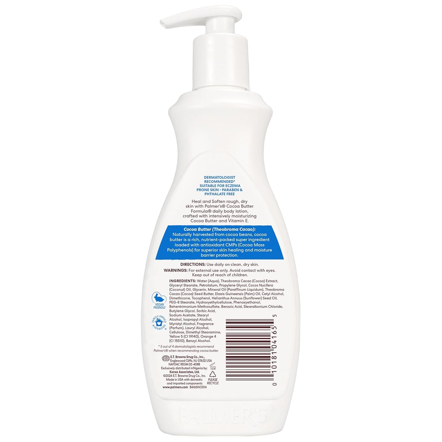 lightly fragranced unisex formulation