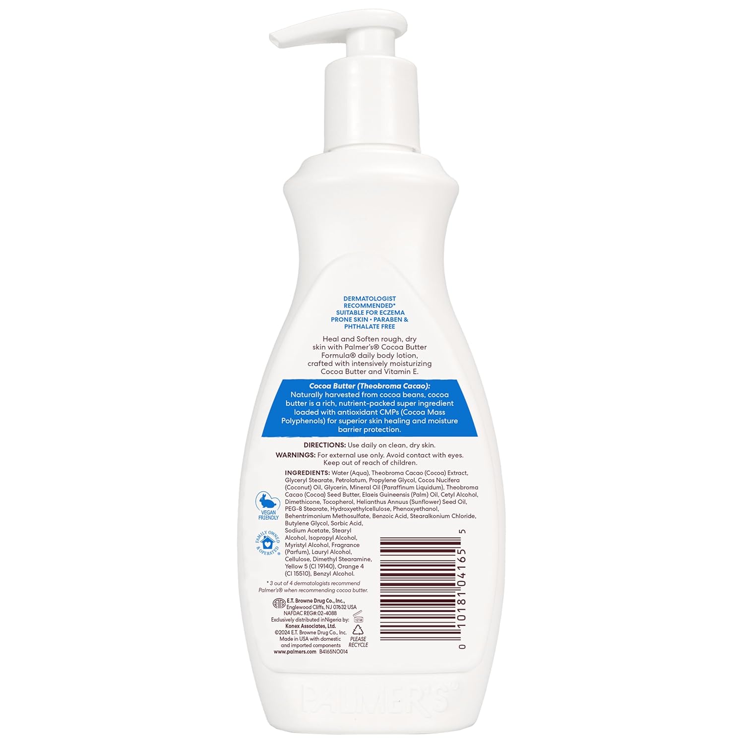 lightly fragranced unisex formulation