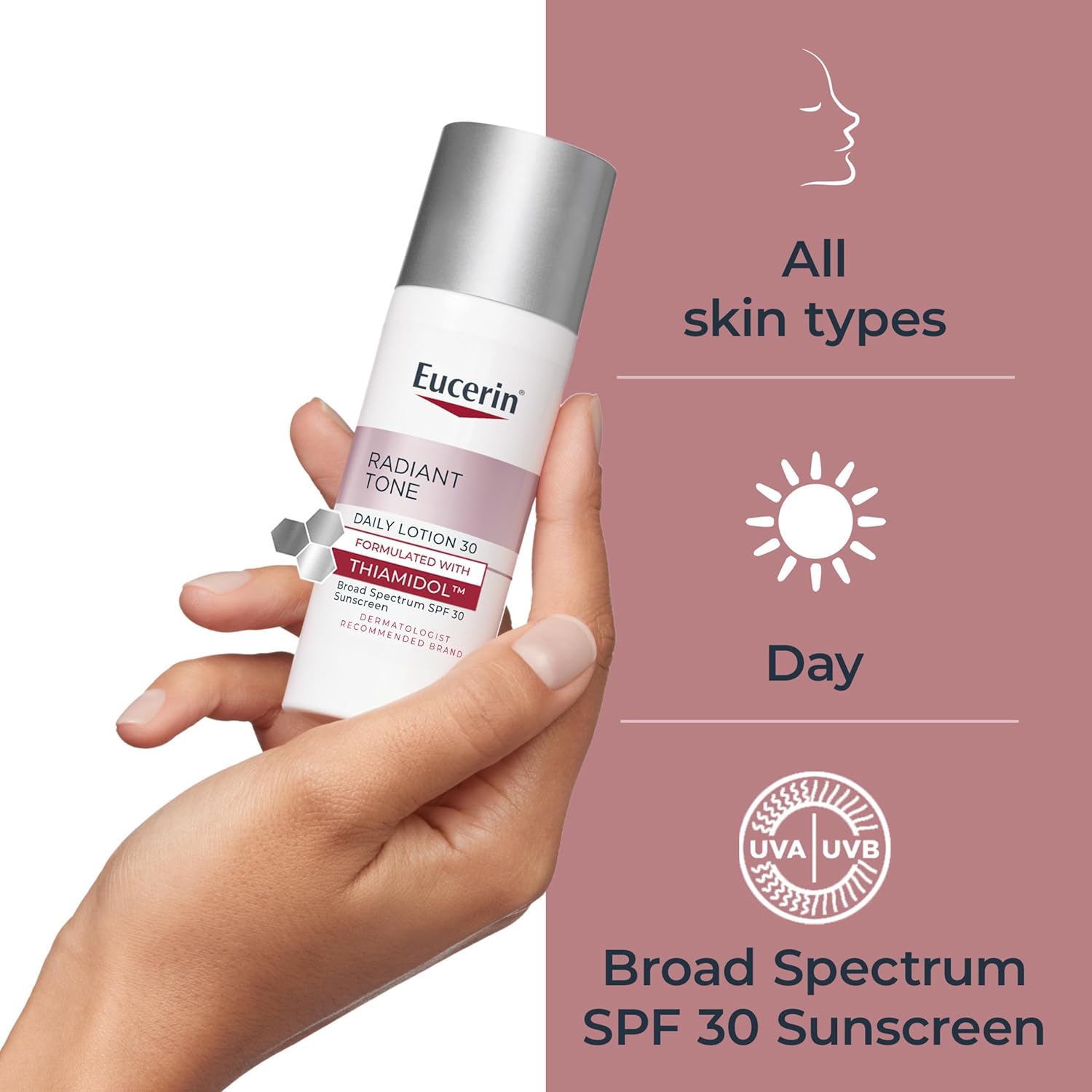 lightly scented formula for a pleasant but non-overpowering application experience