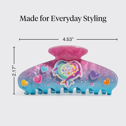 lightweight build suitable for all hair types including thick, thin, straight, and curly