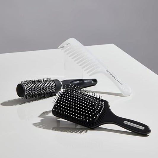 lightweight construction to minimize stylist arm fatigue