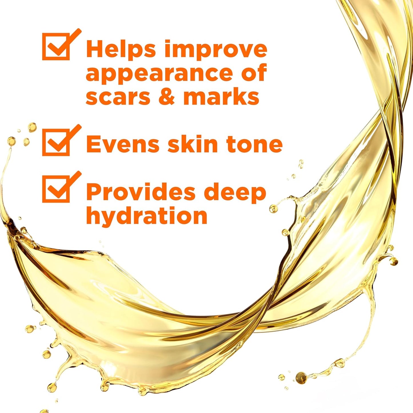 lightweight dry oil formula that absorbs quickly and is suitable for whole-body application
