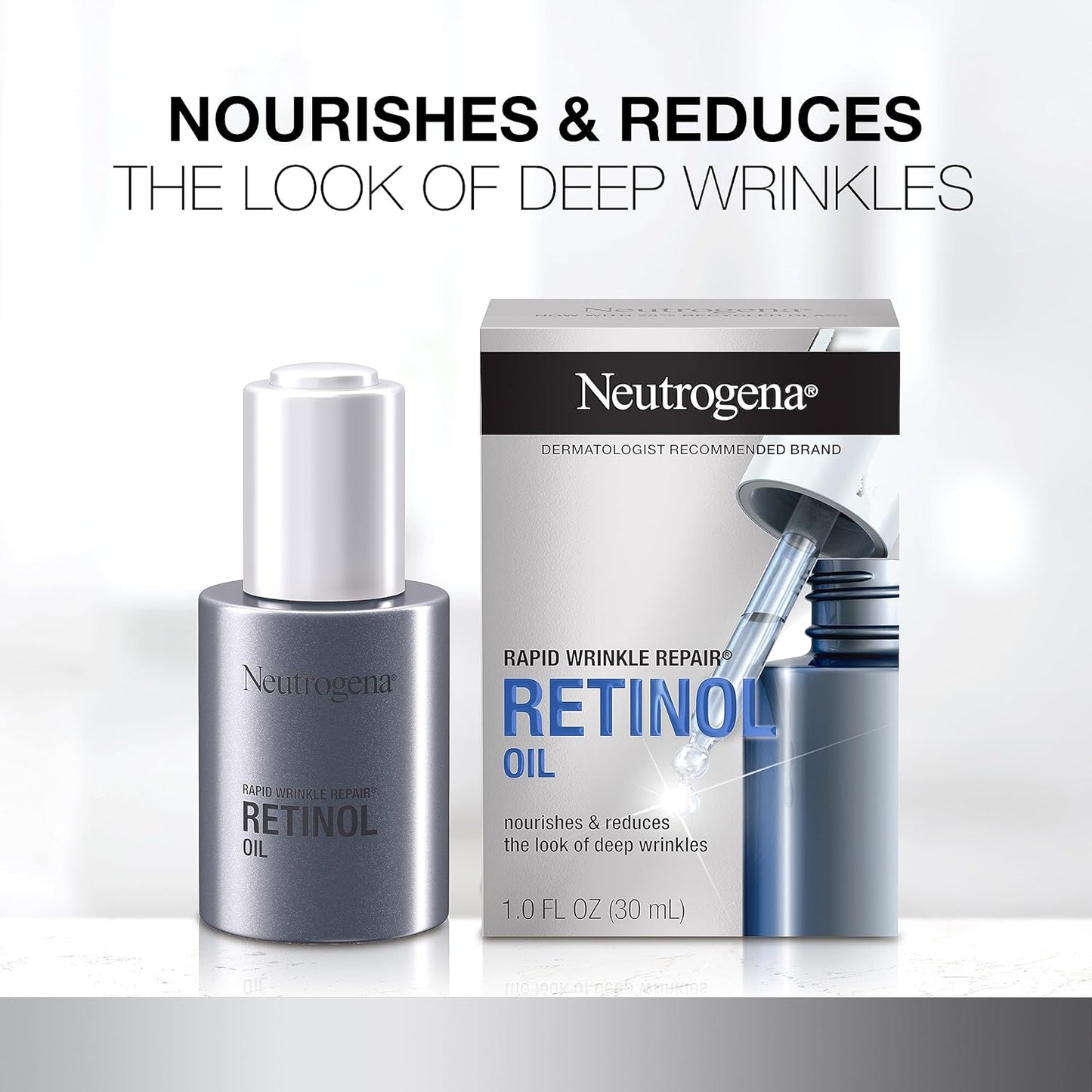 lightweight, fast-absorbing non-greasy oil texture