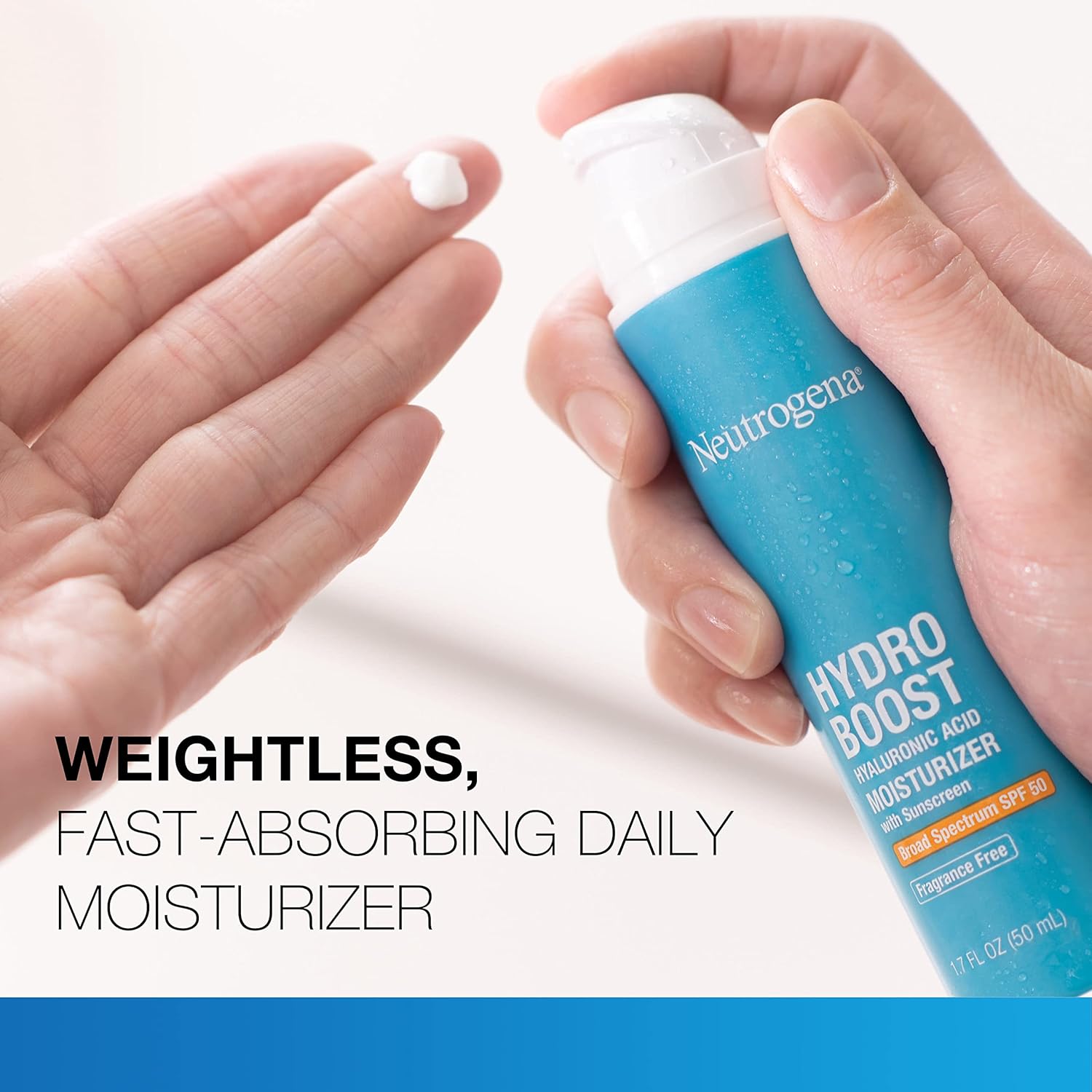 lightweight gel-cream texture that is invisible on all skin tones and non-greasy over makeup