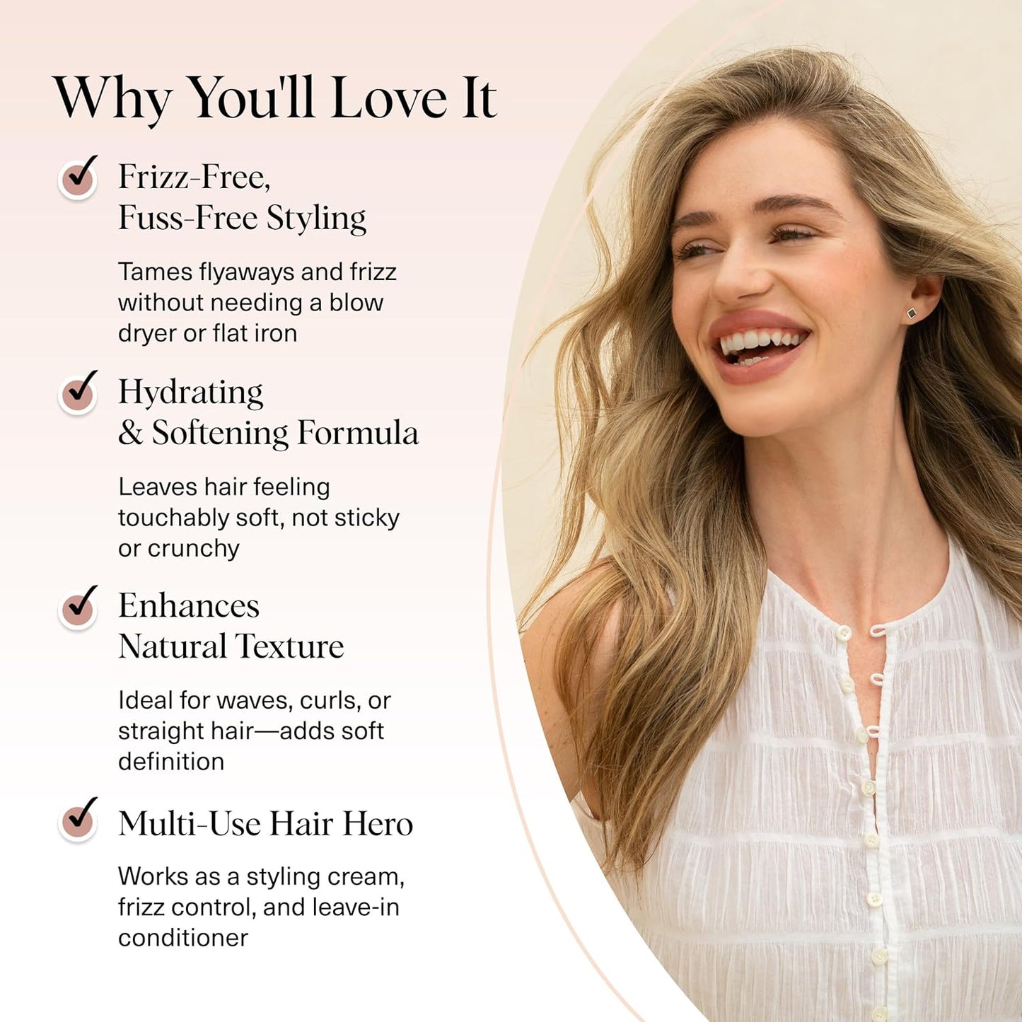 lightweight hold that defines waves and curls without stiffness or crunch