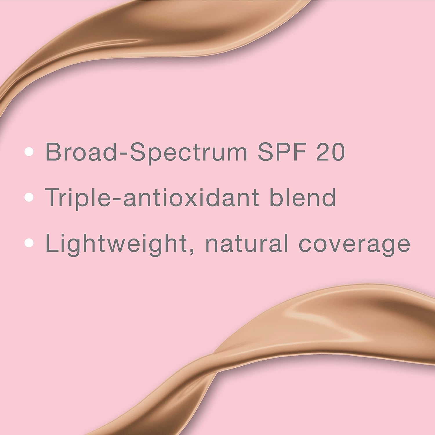 lightweight liquid formula delivering medium, blendable coverage