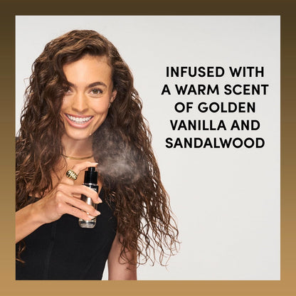 lightweight, non-disruptive mist that preserves existing hairstyle