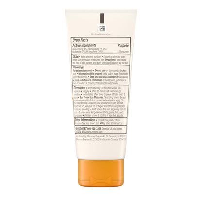 lightweight, non-greasy, fast-absorbing texture with no white cast