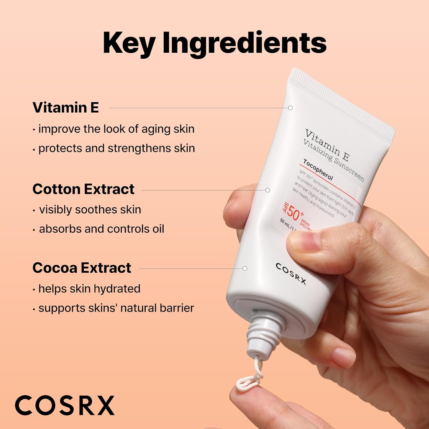lightweight, non-sticky texture with no white cast and a semi-matte finish