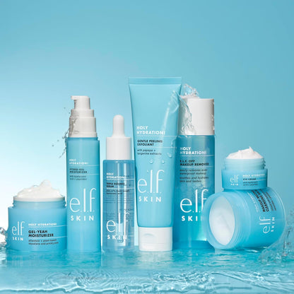 lightweight, quick-absorbing hydro-gel texture that wears smoothly under makeup